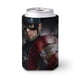 thumbnail image 1 of Capitán América Funda enfriadora de latas, aislante de bebidas para mantener frías o calientes, funda térmica plegable para latas, portabebidas reutilizable, 1 of 6