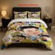 thumbnail image 1 of Wu Shixun Yellow Suit Multi-Expression Creative Collage Pattern Three-Piece Set Soft And Comfortable bedding Suitable for All Seasons, 1 of 5