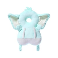 Total Upgrate - Almohada Protectora Para Cabeza De Bebe Anticaída Elefante Azul