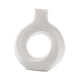 thumbnail image 4 of Florero De Cerámica Moderno Maceta Florero De Mesa Adorno Para Decoración De Oficina L Blanco, 4 of 5