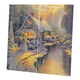 thumbnail image 2 of Cortina De Ventana Con Tema Navide?o Casa De Nieve - 170x200cm, 2 of 5