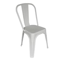 Silla Plástico Apilable Deco Aska Blanca Escandinavia
