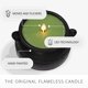 thumbnail image 4 of Vela LED sin llama Luminara Green Potion Caldron Halloween, 4 of 9