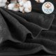 thumbnail image 5 of Toallita Hearth & Harbor, 100% algodón, 13 x 13 cm, 12 unidades, color negro, 5 of 8