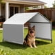 thumbnail image 1 of Refugio de sombra para perro Nidouillet, tienda exterior impermeable 4x4x1 m, 1 of 8