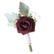 thumbnail image 5 of Hombres PE Rose Flowers Boutonniere Corsages De Boda Para Dama De Honor Prom Red, 5 of 5