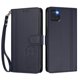 thumbnail image 3 of Funda Cartera Trébol para Samsung Galaxy Note 10 Lite con Ranuras Tarjetas y Carga Inalámbrica Azul oscuro, 3 of 6