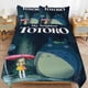 thumbnail image 1 of My Neighbor Totoro Bed Duvet Cover Microfiber Bedding Se3D Printed Lightweight3 Piece Comforter, 1 of 5