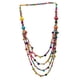 thumbnail image 1 of Collar De Cuentas De Madera Bohemia De Múltiples Capas Para Mujer Y Ni?a, Joyería Duradera Para Vacaciones, 1 of 5
