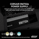 thumbnail image 2 of Fuente de Poder 750W Corsair RMe Series RM750e, Full Modular, Certificada 80PLUS Gold, ATX 3.1, 2 of 7