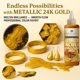 thumbnail image 5 of Pigmento de Resina BALTIC DAY 191 g Pasta de Epoxi Oro XL, 5 of 8