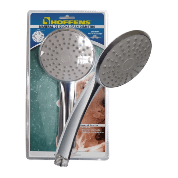 Mango De Ducha Telefono Gran Diametro 10cm Cromado Lluvia