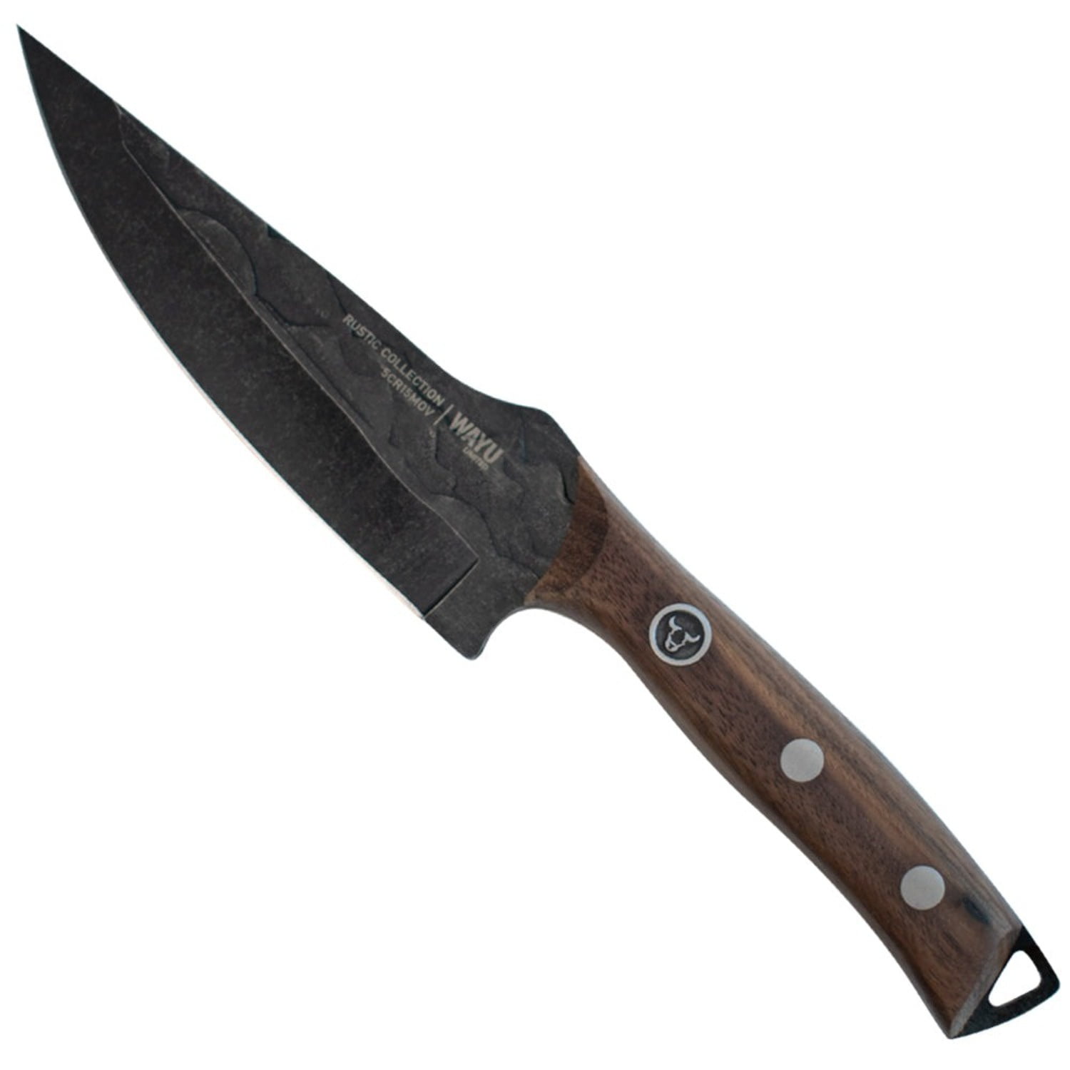 Wayu - Cuchillo Pairing Con Funda Rustic Colecction
