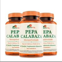 Fuentevital - Pepa De Calabaza + Zinc Fv 180 Capsulas 3 Frascos 3X60 Caps