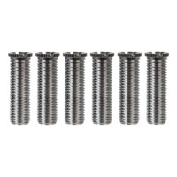 Magideal - 6 Piezas Accesorios De Fijación De Fregadero, Tornillo De Cesta De Fregadero Tornillo De Lavabo Tornillo De Perno De Fregadero Para Accesorios De Baño 34Mm