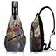 thumbnail image 2 of Los Aristogatos Riñonera Bandolera con Estampado Integral para Hombres y Mujeres, Bolso Cruzado Gráfico de Tendencia, Mochila de Hombro Streetwear para Ciclismo y Deportes, Riñonera Versátil Casual, 2 of 6