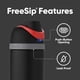 thumbnail image 4 of Botella de agua Owala Star Wars FreeSip con aislamiento de 700 ml Darth Vader, 4 of 7