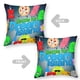 thumbnail image 2 of Batalla por la Isla de los Sueños Fundas de almohada de terciopelo con tema, regalos de funda de almohada, decoración para el hogar, cojín de lanzar, regalo de cumpleaños para fans y parejas.66*66cm., 2 of 6