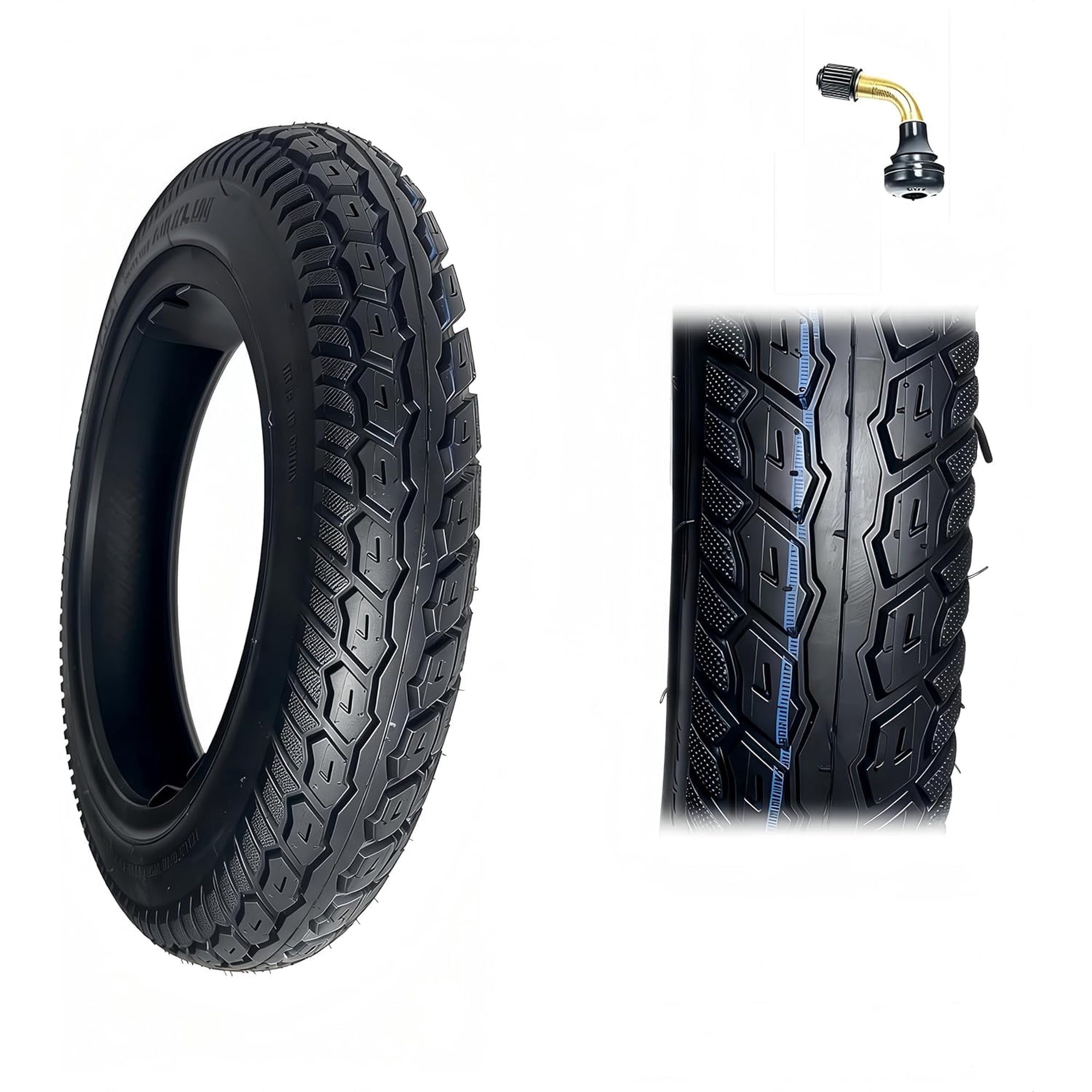 Neumático Sin Cámara Bishunchi 14x2.125 (57-254) Para Bicicletas Eléctricas