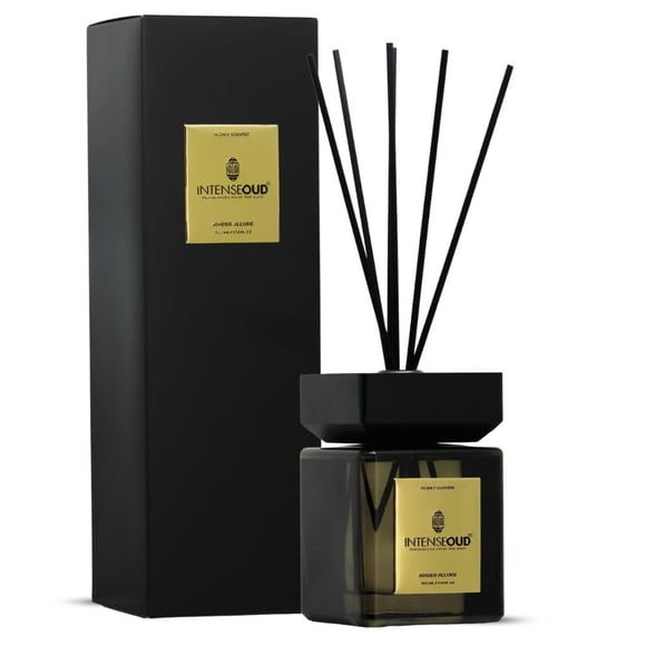 Difusor de varillas INTENSE OUD Amber Allure 500 ml de larga duración