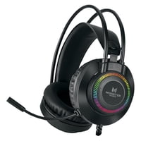 Monster Games - Audifonos Gamer Jack 3.5 Usb Rgb Ps4 Pc Throb