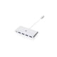 thumbnail image 1 of Hub USB-C a USB-A de 4 puertos IOGEAR con paso de 60 W a 5 Gbps, 1 of 5