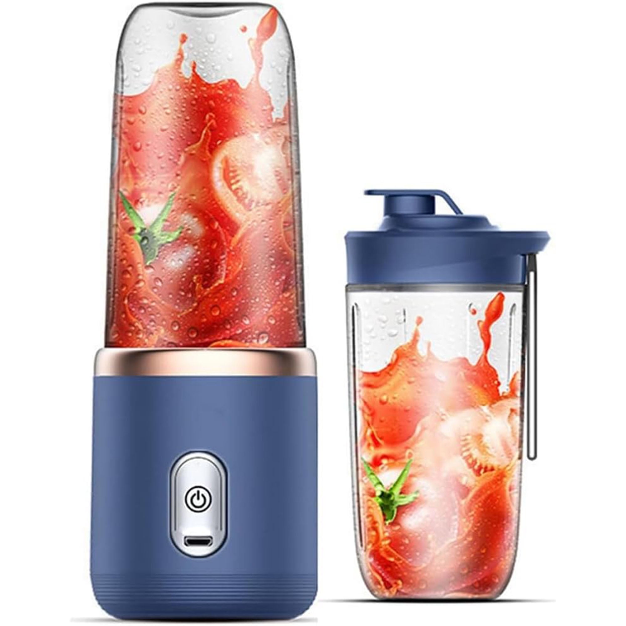 Genérica - Mini Licuadora Portátil Recargable Usb Juguera Batidora Azul