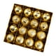 thumbnail image 1 of 16 Piezas De Bolas Navideñas DIY Decorativas De Navidad Para Fiesta De Aniversario De Año Nuevo Doradas, 1 of 3
