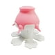 thumbnail image 2 of Cuenco De Leche Para Mascotas, Animales Pequeños, Boquillas Múltiples, Dispositivo De Alimentación De Leche Para Mascotas De Silicona, Base Plegable Rosa, 2 of 5