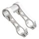 thumbnail image 1 of Accesorios Extensores De Manillar De Bicicleta Para La Mayoría De Bicicletas, Motocicletas Y Bicicletas De Carretera, Color Plateado, 1 of 5