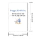 thumbnail image 5 of Tarjeta de felicitación Joycard divertida con diseño único para cumpleaños, 5 of 6