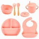 thumbnail image 1 of Set De Alimentacion Silicona Rosado 6 Piezas, 1 of 3