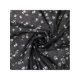 thumbnail image 4 of INSPIRE CHIC Bufandas de Mujer con Estampado Floral 100% Algodón, Pañuelo Cuadrado con Encaje de Flores 26.8"x26.8" Flor-3-Negro, 4 of 6
