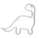 thumbnail image 4 of Letrero De Lámpara De Neón De Dinosaurio, Funciona Con USB A Batería Para Decoración De Hogar De Vacaciones, Blanco Cálido, 4 of 5