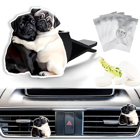 Ambientador De Coche Clip Lynzetqy Con Aroma A Colonia Para Perros