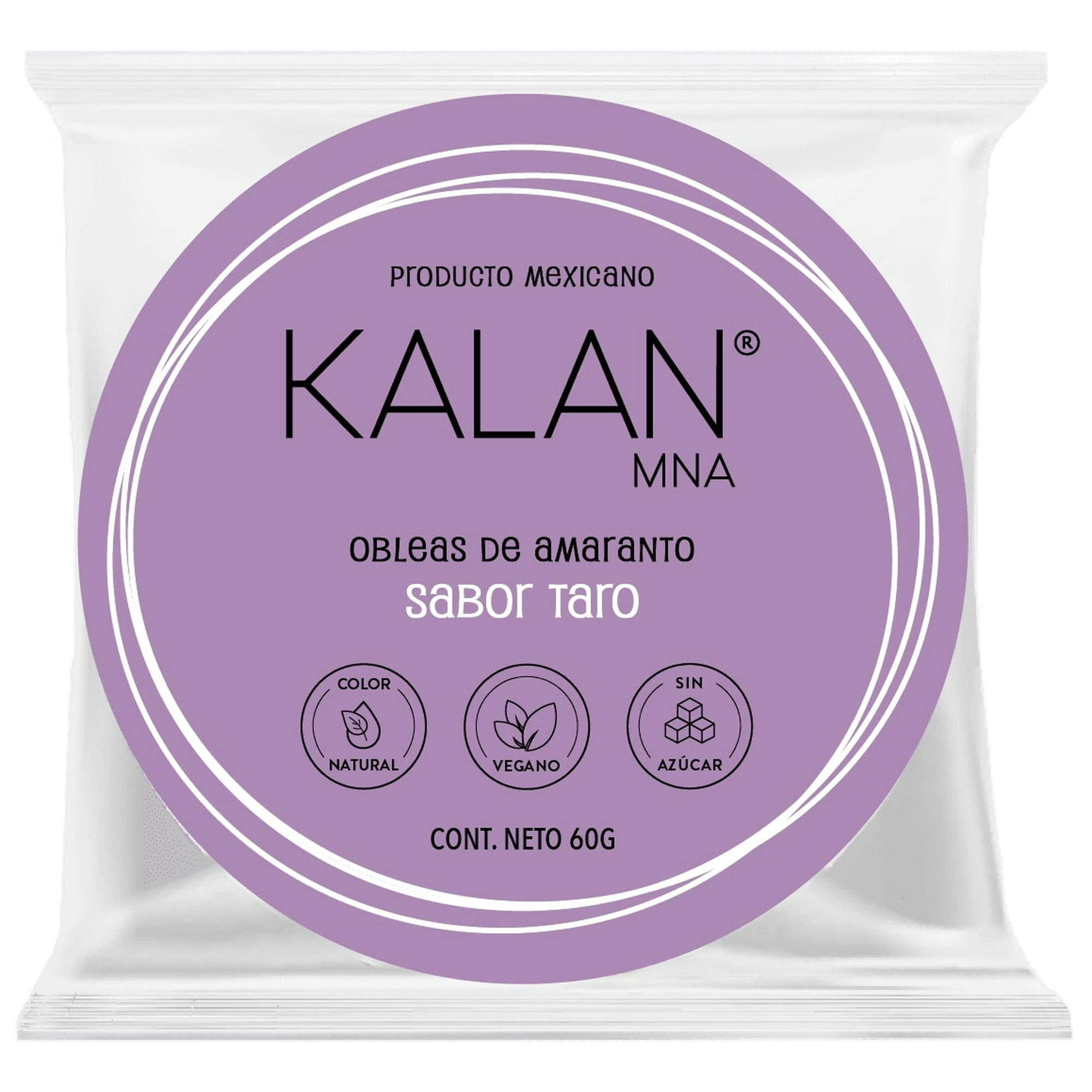 Kalan - Obleas De Amaranto Sabor Taro