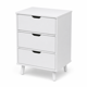 thumbnail image 5 of Velador Mari 3 Cajones Blanco Moderno para Dormitorio, 5 of 8