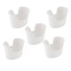 thumbnail image 4 of Envase limpio reutilizable del retiro de la cera del lavabo del oído del lavado del oído reutilizable plástico 5pcs, 4 of 5