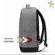 thumbnail image 2 of Mochila Viaje 25l Cierre Antirrobo Notebook 15 Avion Escolar, 2 of 10