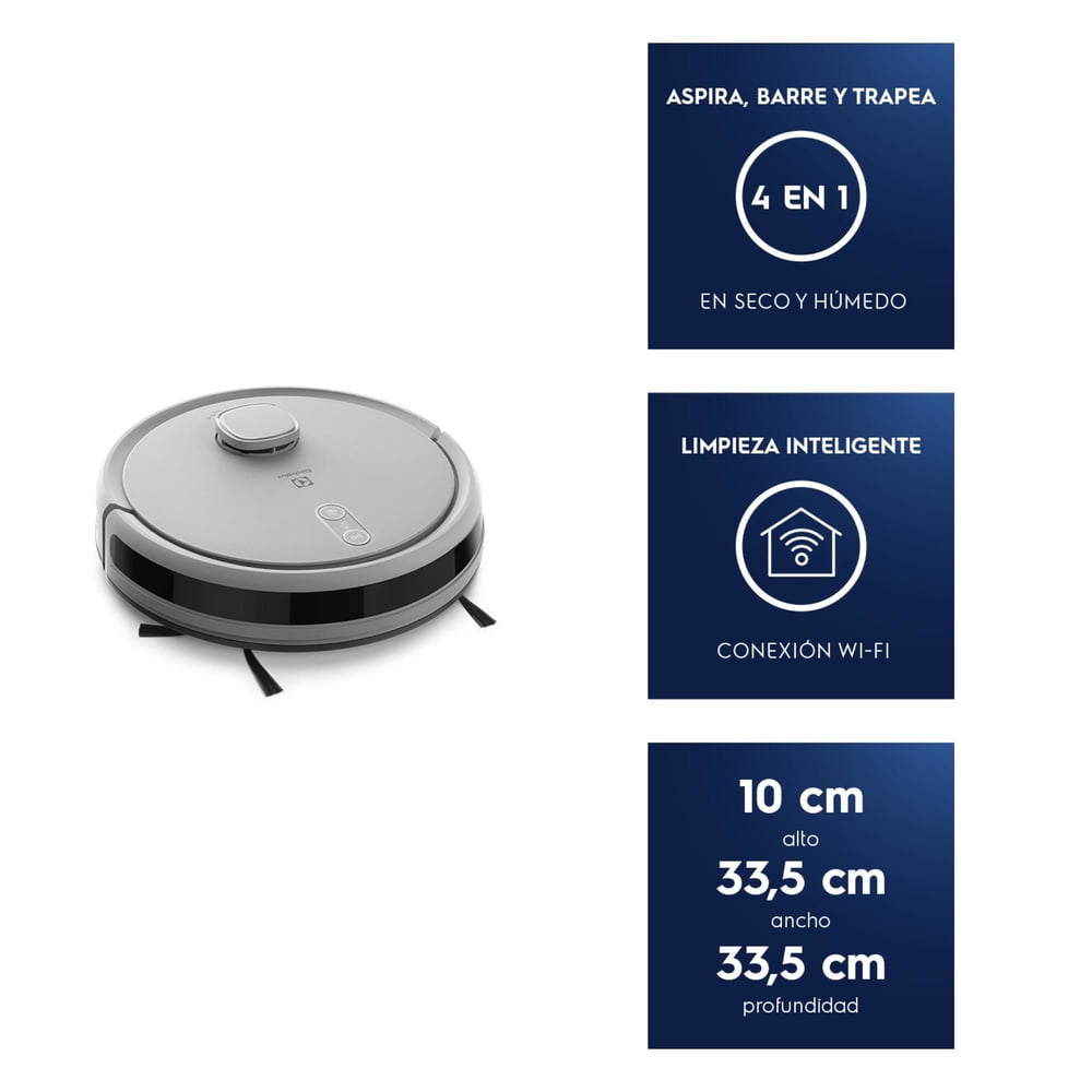 Aspiradora Robot ERB62 140W Electrolux Blanco, foto 8