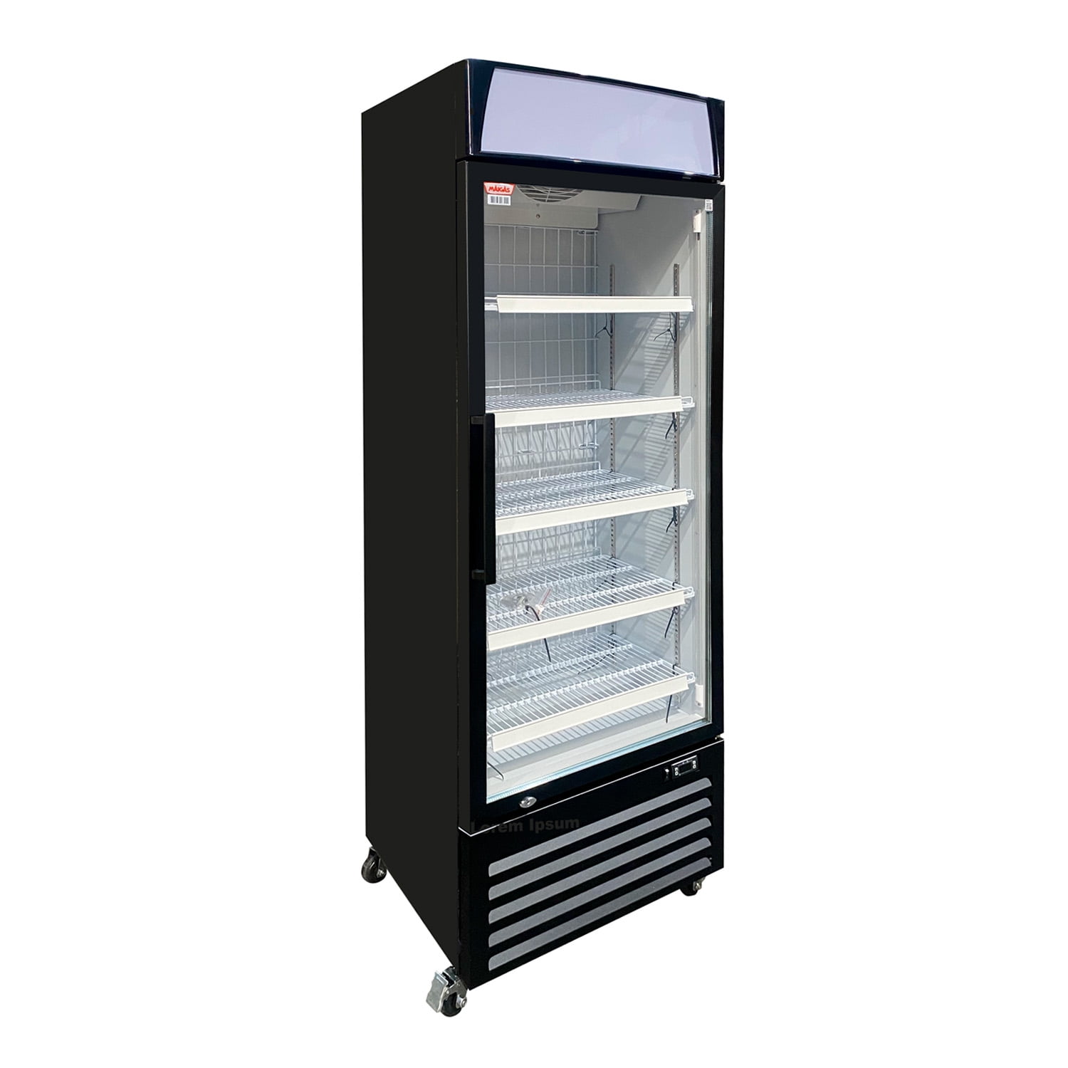 Maigas - Freezer Vertical 1 Puerta De Vidrio 400 Lts Fv400
