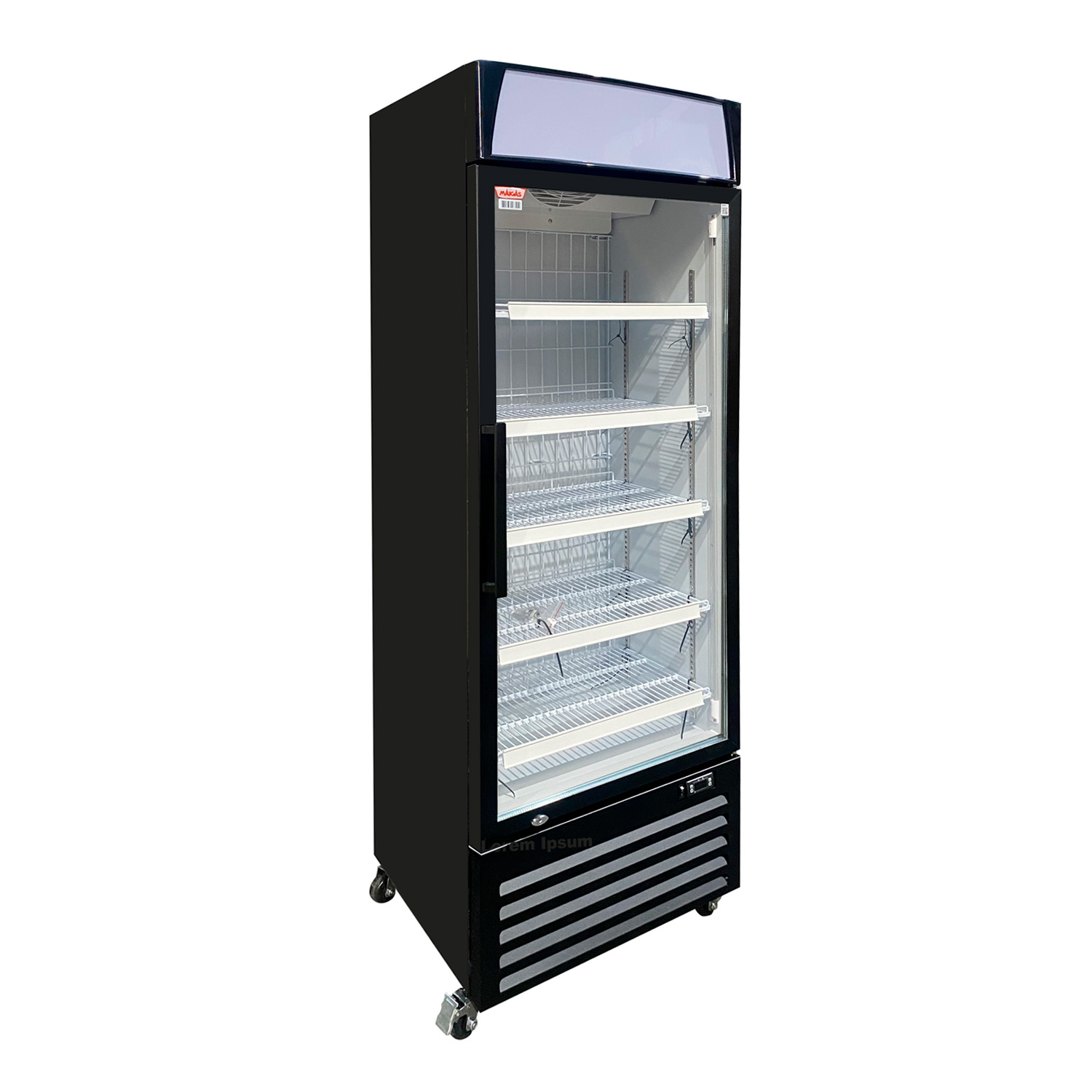 Maigas - Freezer Vertical 1 Puerta De Vidrio 400 Lts Fv400