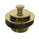 thumbnail image 1 of Desagüe de bañera Kingston Brass hecho a juego con el DLL202 de latón pulido, 1 of 2