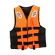 thumbnail image 3 of Chaleco Salvavidas Ajustable Para Natación, Pesca, Wakeboard, Deriva, XXXL, Color Naranja, 3 of 3
