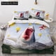 thumbnail image 1 of Fashion Bedding Sets Sea Dolphin Blue Duvet Cover Set Cute Duvet Cover Pillowcase Quilt Cover, 1 of 5