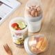 thumbnail image 2 of Envase doble grande para ensalada, sellador para yogur, precinto de almacenamiento, envase doble con cordón (150 ml + 150 ml), 2 of 8