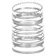 thumbnail image 1 of Brazaletes Time and Tru, set de 10, tonalidad plata, metal, 1 of 3