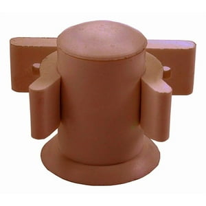 Tope Fijador De Puerta Clip Café 25 Un Dvp