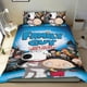 thumbnail image 1 of Padre de Familia Conjunto de sábanas temático, trío de piezas, cómodo y amigable con la piel, diseño único, regalo de decoración para el hogar para familiares, amigos y fans,135cm *200cm, 1 of 6