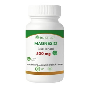 Magnesio Bisglicinato 500Mg | Suplemento 90 Caps B Nature